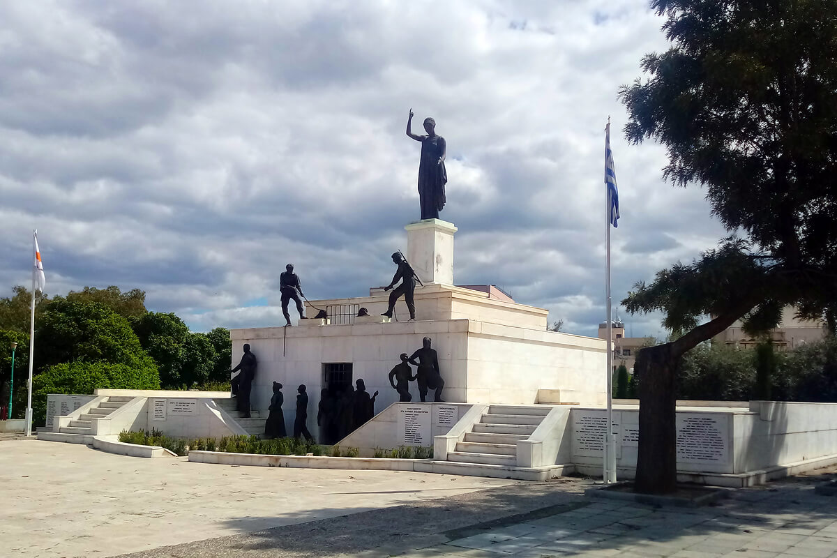 Liberty Monument Nicosia Cyprus